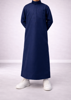Saudi Qamis for Boys “Signature” Navy